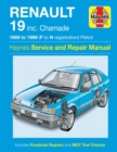 Renault 19 Petrol (89 - 96) F To N - Book