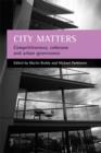 City matters : Competitiveness, cohesion and urban governance - Book