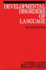 Developmental Disorders of Language - Book