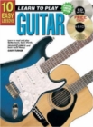 10 Easy Lessons - Learn To Play Guitar : With Poster - Book
