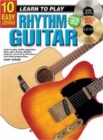 10 Easy Lessons - Learn To Play Rhythm Guitar : With Poster - Book