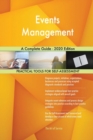 Events Management A Complete Guide - 2020 Edition - Book