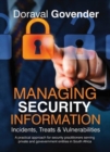 Managing Security Information : Incidents, Treats & Vulnerabilities - Book