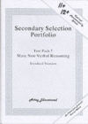 Secondary Selection Portfolio : More Non-verbal Reasoning Practice Papers (Standard Version) Test Pack 7 - Book