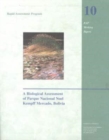 A Biological Assessment of the Parque Nacional Noel Kempff Mercado, Bolivia - Book