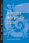 Becoming a More Versatile Learner - Book