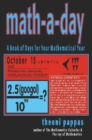 Math-A-Day : A Book of Days for Your Mathematical Year - Book