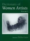 Dictionary of Women Artists - Book