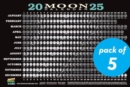 2025 Moon Calendar Card (5 Pack) : Lunar Phases, Eclipses, and More! - Book