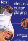 Electric Guitar Playing : Preliminary Grade - Book