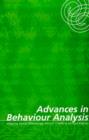 Advances in Behaviour Analysis - Book
