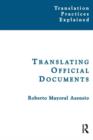 Translating Official Documents - Book