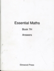 Essential Maths 7H Answers - Book