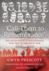 'Call Them to Remembrance' : The Welsh Rugby Internationals Who Died in the Great War - Book