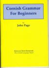 Cornish Grammar for Beginners - Book