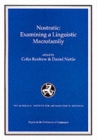 Nostratic : Examining a Linguistic Macrofamily - Book