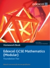 Edexcel GCSE Maths : Modular Foundation Homework Book - Book