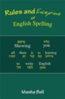 Rules and Exceptions of English Spelling - Book