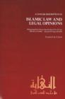 Concise Description of Islamic Law & Legal Opinions - Book
