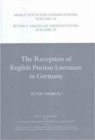 The Reception of English Puritan Literature in Germany - Book