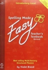 Spelling Made Easy Revised A4 Text Book Introductory Level : Teacher TextBook Introductory - Book