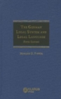 The German Legal System and Legal Language - Book