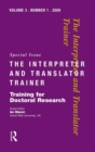 Training for Doctoral Research - Book
