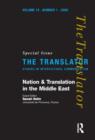 Nation and Translation in the Middle East - Book