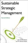 Sustainable Strategic Management - Book