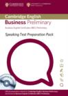 Speaking Test Preparation Pack for BEC Preliminary Paperback with DVD - Book