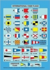 International Code Flags : Encapsulated Card with Meanings on Reverse - Book