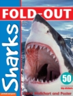 Fold-Out Poster Sticker Book: Sharks - Book