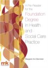 A Pre-Reader for the Foundation Degree in Health and Social Care Practice - eBook