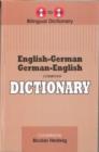 English-German & German-English One-to-One Dictionary - Book