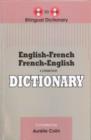 English-French & French-English One-to-One Dictionary - Book