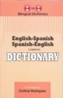 English-Spanish & Spanish-English One-to-One Dictionary - Book
