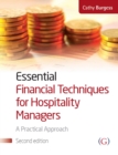 Essential Financial Techniques for Hospitality Managers : A practical manual - Book