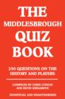The Middlesbrough Quiz Book - eBook