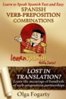 SPANISH VERB - PREPOSITION COMBINATIONS - eBook