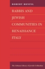Rabbis and Jewish Communities in Renaissance Italy - eBook