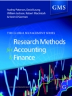 Research Methods for Accounting and Finance - eBook