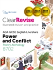 ClearRevise AQA GCSE English Literature: Power and conflict - Book