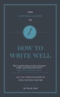 The Connell Guide To How to Write Well - Book