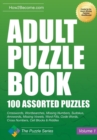Adult Puzzle Book : 100 Assorted Puzzles - Book