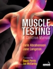 Muscle Testing : A Concise Manual - eBook