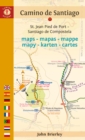 Camino de Santiago Maps (Camino Frances) : St. Jean Pied de Port - Santiago de Compostela - Book
