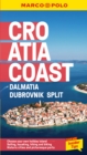 Croatia Coast Marco Polo Pocket Travel Guide - with pull out map : Dalmatia, Dubrovnik and Split - Book