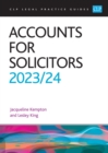 Accounts for Solicitors 2023/2024 : Legal Practice Course Guides (LPC) - Book