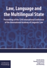 Law, Language and the Multilingual State - eBook