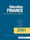 Education Finance in the New Millenium - Book